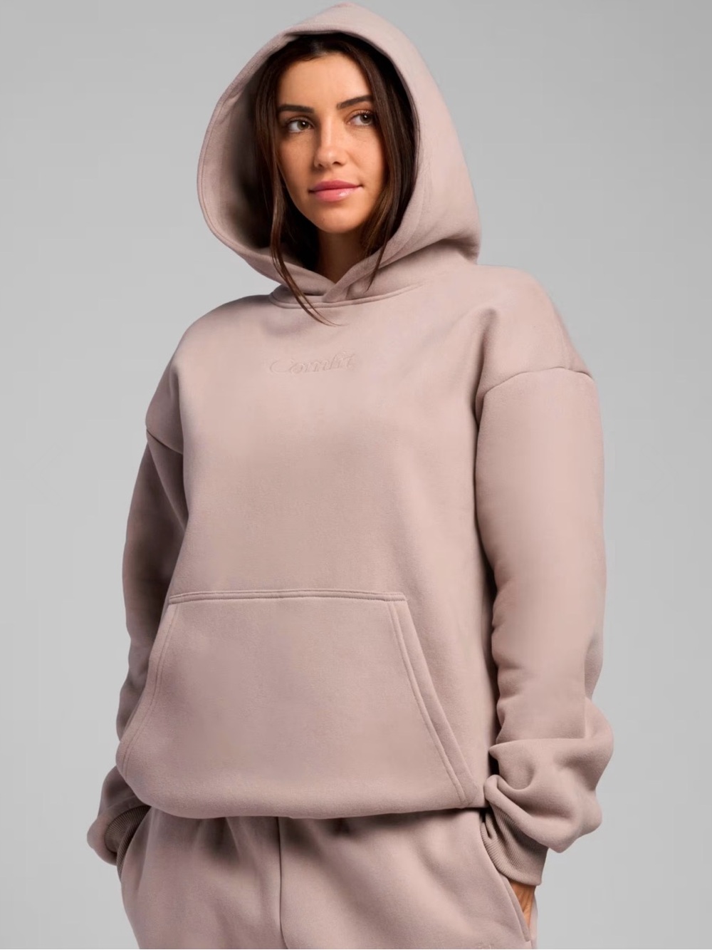 NEW Comfrt Signature Hoodie - Bark